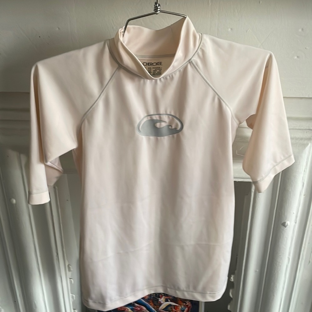 Vintage Surf 🏄‍♀️ shirt contrast stitching